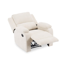 Load image into Gallery viewer, Solis Manual 1 Seater Recliner Sofa - Beige