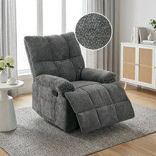 Load image into Gallery viewer, Orston Manual 1 Seater Recliner Sofa - Dark Grey