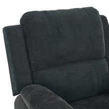 Load image into Gallery viewer, Solis Manual 1 Seater Recliner Sofa - Black