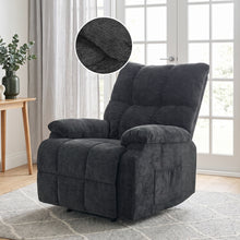 Load image into Gallery viewer, Orston Manual 1 Seater Recliner Sofa - Black