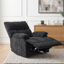 Load image into Gallery viewer, Orston Manual 1 Seater Recliner Sofa - Black
