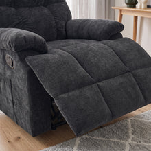 Load image into Gallery viewer, Orston Manual 1 Seater Recliner Sofa - Black