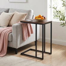 Load image into Gallery viewer, Crisp Side Table - Rustic Brown