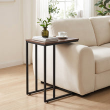 Load image into Gallery viewer, Crisp Side Table - Rustic Brown
