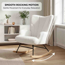Load image into Gallery viewer, lt10990-liva-boucle-rocking-armchair-white-2608072