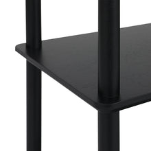 Load image into Gallery viewer, Tui 3 Tier Long Storage Shelf Bookshelf - Black