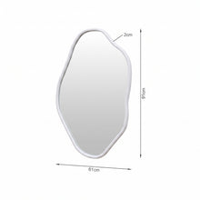 Load image into Gallery viewer, 24553-moro-freeform-wall-mirror-91cm-white-2608105