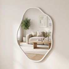 Load image into Gallery viewer, 24553-moro-freeform-wall-mirror-91cm-white-2608108