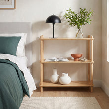 Load image into Gallery viewer, 24411-tui-3-tier-storage-shelf-bookshelf-oak-2608107