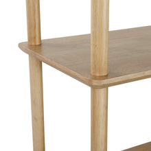 Load image into Gallery viewer, Tui 5 Tier Storage Shelf Bookshelf - Oak