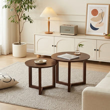 Load image into Gallery viewer, 24422-timber-2-piece-coffee-table-set-walnut-2608112
