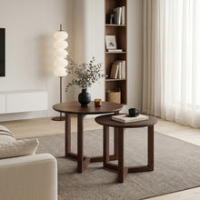 Load image into Gallery viewer, 24422-timber-2-piece-coffee-table-set-walnut-2608113