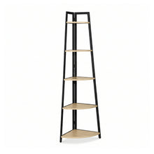 Load image into Gallery viewer, 24556-nero-5-tier-corner-shelf-natural-2608116