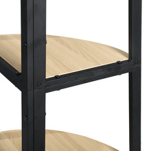 Load image into Gallery viewer, Brace 5 Tier Corner Shelf - Natural