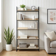Load image into Gallery viewer, Vanta 5 Tier Ladder Bookshelf - Oak