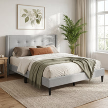 Load image into Gallery viewer, 23179-sealy-queen-bed-frame-silver-2608121