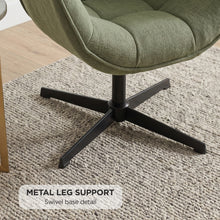 Load image into Gallery viewer, lt11002-cava-swivel-armchair-olive-green-2608145