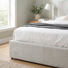 Load image into Gallery viewer, Elevon Double Gas Lift Bed Frame - Linen Grey