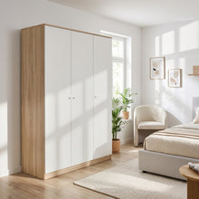 Load image into Gallery viewer, lt10361-ellis-3-door-wardrobe-oak-white-2608181