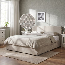 Load image into Gallery viewer, Lifteo Linen Queen Gas Lift Bed Frame - Light Beige