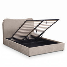 Load image into Gallery viewer, Lylo Queen Gas Lift Bed Frame - Linen Beige (p1=0.228m³ - 24.5kg)(p2=0.124m³ - 23.5kg)(T=0.352m³ - 48kg)