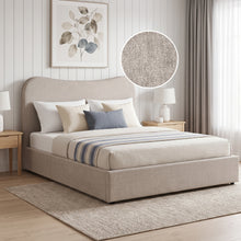Load image into Gallery viewer, Lylo Queen Gas Lift Bed Frame - Linen Beige (p1=0.228m³ - 24.5kg)(p2=0.124m³ - 23.5kg)(T=0.352m³ - 48kg)
