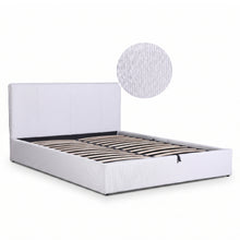 Load image into Gallery viewer, Zenith Queen Gas Lift Bed Frame - White (p1=0.191m³ - 20kg)(p2=0.121m³ - 24.5kg)(T=0.312m³ - 44.5kg)
