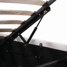 Load image into Gallery viewer, Lull Boucle Queen Gas Lift Bed Frame - Beige (p1=0.196m³ - 21kg)(p2=0.120m³ - 23kg)(T=0.316m³ - 44kg)