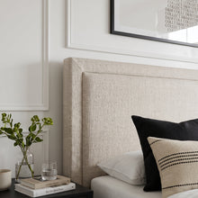 Load image into Gallery viewer, Vehune Queen Gas Lift Bed Frame - Linen Beige