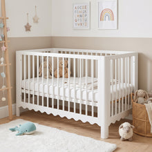 Load image into Gallery viewer, Hestia Wooden Baby Cot - White