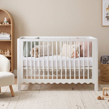 Load image into Gallery viewer, Hestia Wooden Baby Cot - White