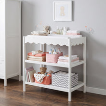 Load image into Gallery viewer, Talus Wooden Changing Table - White