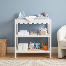 Load image into Gallery viewer, Talus Wooden Changing Table - White