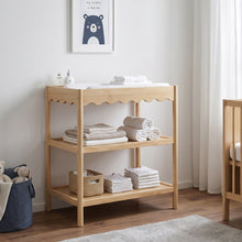 Load image into Gallery viewer, Talus Wooden Changing Table - Natural
