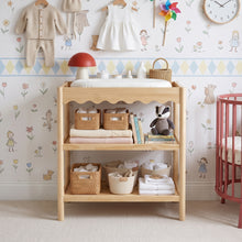 Load image into Gallery viewer, Talus Wooden Changing Table - Natural