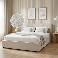 Load image into Gallery viewer, Elevon Queen Gas Lift Bed Frame - Linen Grey