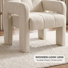Load image into Gallery viewer, lt11114-mocha-chenille-armchair-light-khaki-202609033