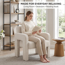 Load image into Gallery viewer, lt11114-mocha-chenille-armchair-light-khaki-202609034