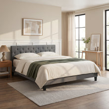 Load image into Gallery viewer, 22230-blane-super-king-bed-frame-dark-grey-2609042