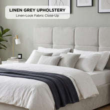 Load image into Gallery viewer, Elevon Double Gas Lift Bed Frame - Linen Grey