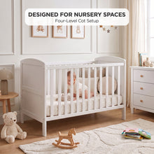 Load image into Gallery viewer, 24505-mote-wooden-baby-cot-white-2609095