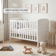 Load image into Gallery viewer, 24505-mote-wooden-baby-cot-white-2609093
