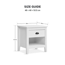 Load image into Gallery viewer, 22687-congo-wooden-bedside-table-white-2609143