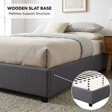 Load image into Gallery viewer, 21784-bromo-fabric-slat-bed-frame-queen-2609145