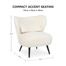 Load image into Gallery viewer, lt11101-nook-boucle-armchair-white-2609181