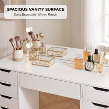 Load image into Gallery viewer, 24256-lustra-2-piece-dressing-table-with-mirror-stool-set-white-2609286
