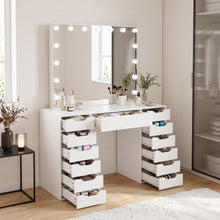 Load image into Gallery viewer, 24256-lustra-2-piece-dressing-table-with-mirror-stool-set-white-2609288