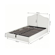 Load image into Gallery viewer, Peak Queen Gas Lift Bed Frame - Beige