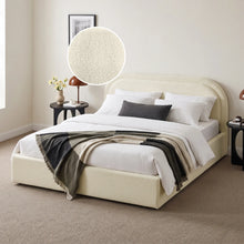 Load image into Gallery viewer, Peb Queen Gas Lift Bed Frame - Beige