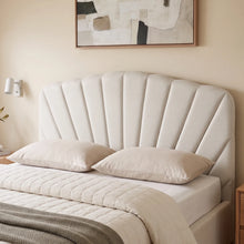 Load image into Gallery viewer, Shell Queen Gas Lift Bed Frame - Beige